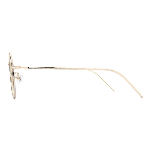 John Dillinger Light Brown Full Rim Round left side