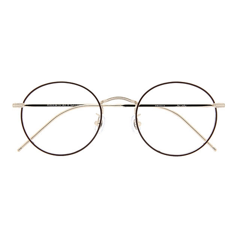John Dillinger Light Brown Full Rim Round right side