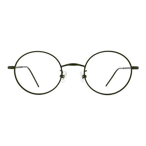 John Dillinger Green Full Rim Round left side