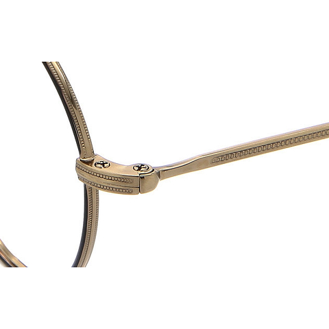 John Dillinger Light Brown Full Rim Round left side