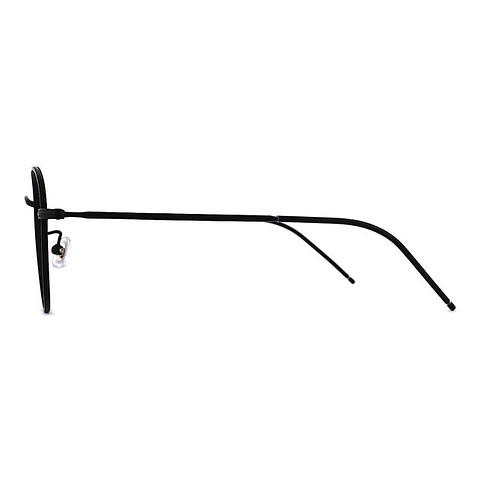John Dillinger Black Full Rim Boston left side