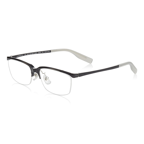 OWNDAYS | AIR Light Gray Half Rim Rectangle right side