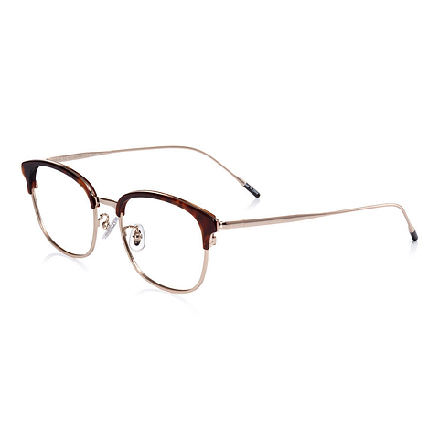 John Dillinger Brown Demi Half Rim Wellington right side