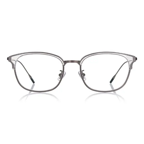 John Dillinger Clear Half Rim Sirmont Glasses left side