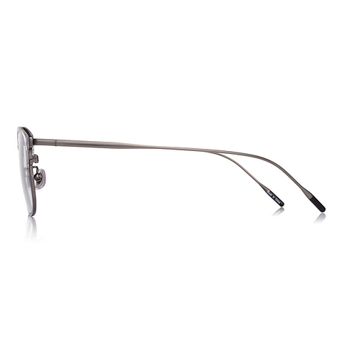 John Dillinger Clear Half Rim Sirmont Glasses left side