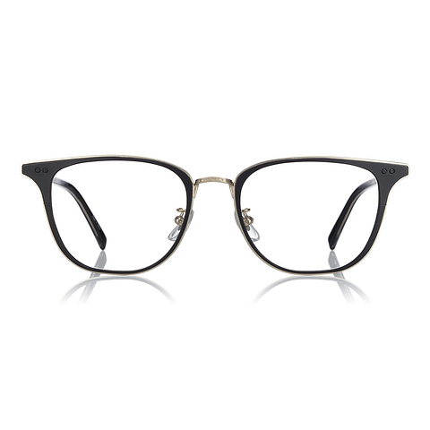 John Dillinger Black Full Rim Wellington left side
