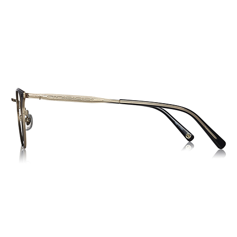 John Dillinger Black Full Rim Wellington left side