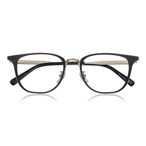John Dillinger Black Full Rim Wellington right side