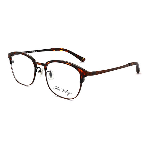 John Dillinger Light Brown Half Rim Wellington right side