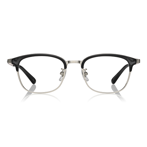 John Dillinger Light Gray Half Rim Wellington left side