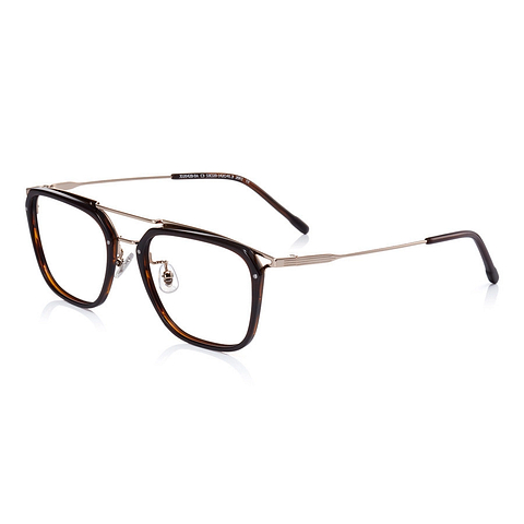 John Dillinger Brown Demi Full Rim Rectangle right side