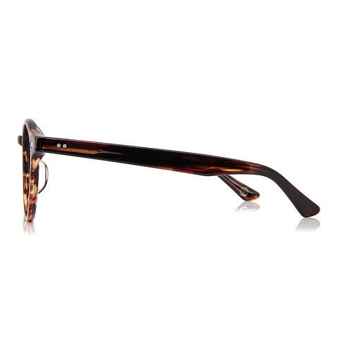 John Dillinger Light Brown Full Rim Boston left side