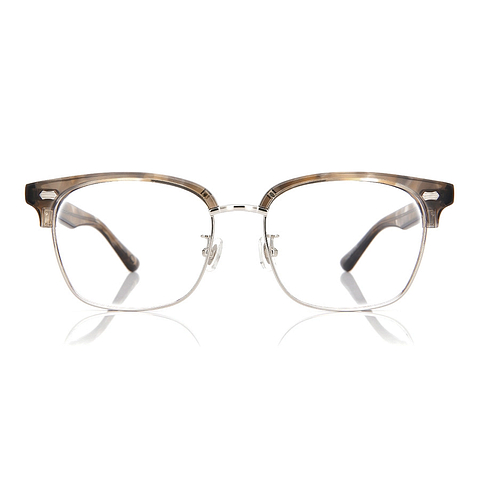 John Dillinger Light Brown Half Rim Wellington left side