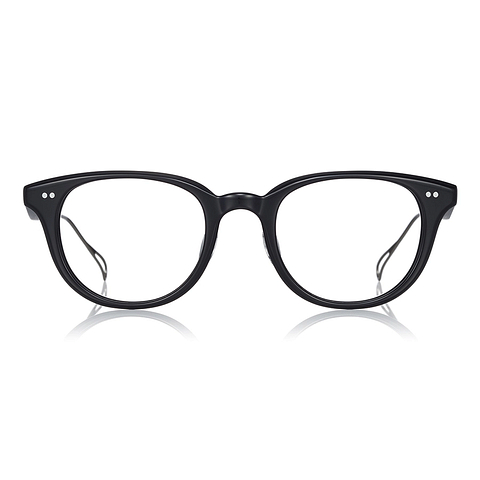 John Dillinger Black Full Rim Wellington left side