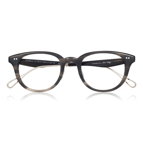 John Dillinger Black Full Rim Wellington right side