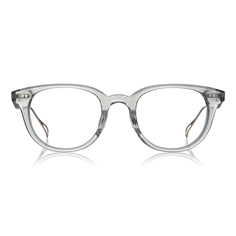 John Dillinger Crystal Transparent Full Rim Wellington left side