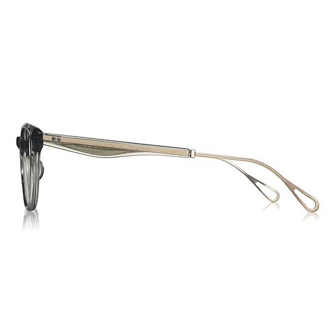 John Dillinger Crystal Transparent Full Rim Wellington left side