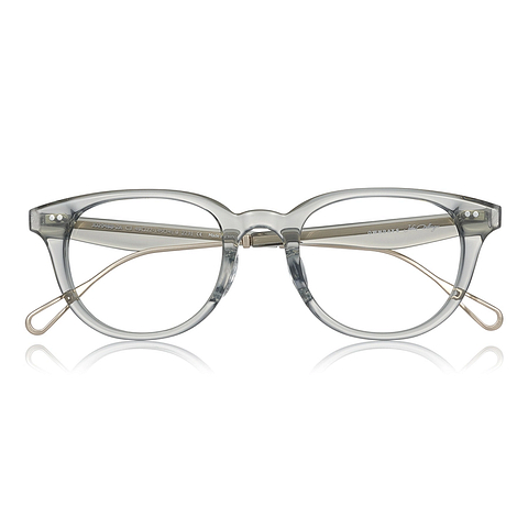 John Dillinger Crystal Transparent Full Rim Wellington right side
