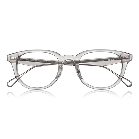 John Dillinger Crystal Transparent Full Rim Wellington right side