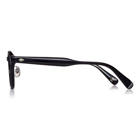 John Dillinger Black Full Rim Wellington left side
