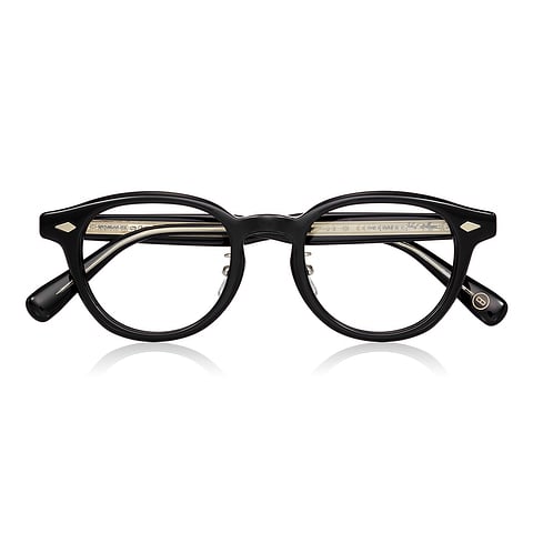 John Dillinger Black Full Rim Wellington right side