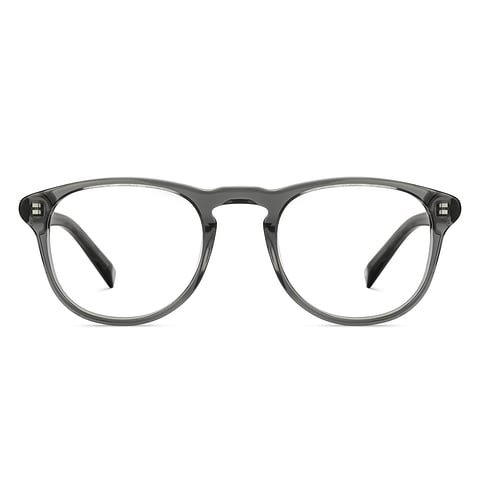John Jacobs Online Green Transparent Full Rim Round right side