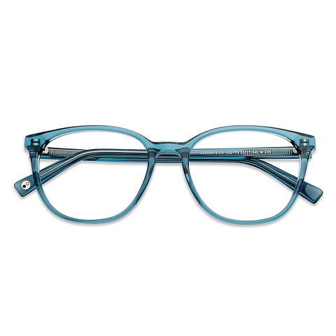 John Jacobs Online Blue Full Rim Square left side