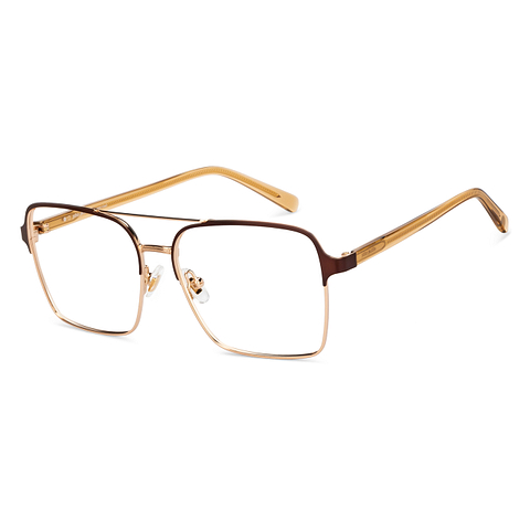 John Jacobs Online Gold Full Rim Square right side