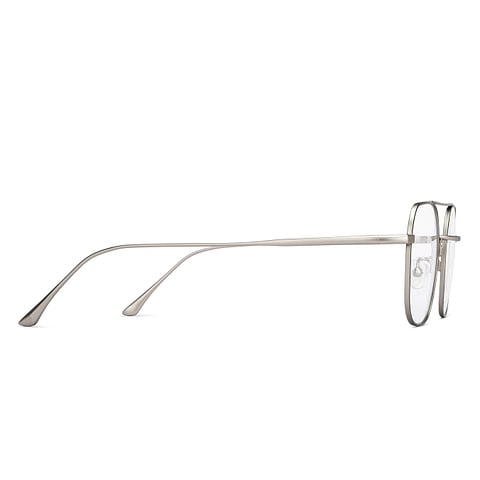 John Jacobs Online Dark Gunmetal Full Rim Square left side