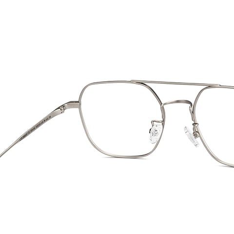 John Jacobs Online Dark Gunmetal Full Rim Square right side