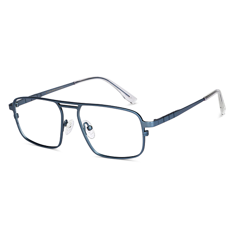 John Jacobs Online Sky Blue Full Rim Square right side