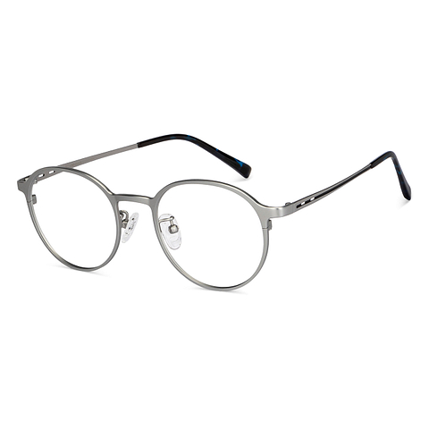 John Jacobs Online Silver Full Rim Round right side