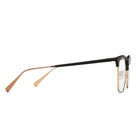 John Jacobs Online Black Full Rim Square left side