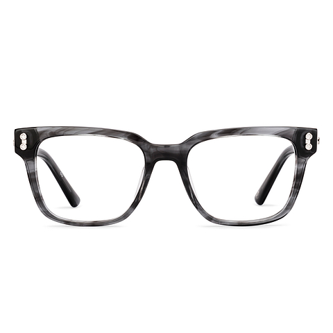 John Jacobs Gray Full Rim Square right side