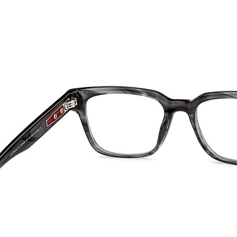 John Jacobs Gray Full Rim Square right side