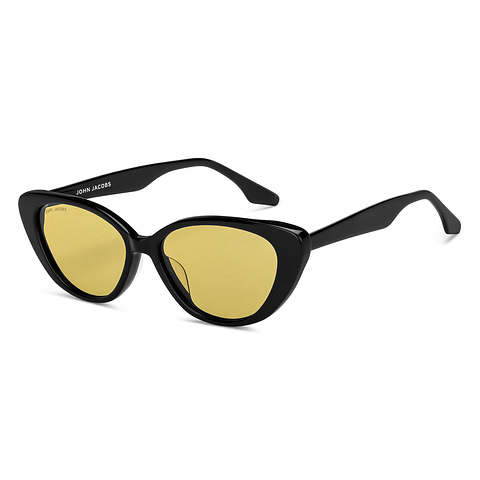 John Jacobs Online Black Full Rim Cat Eye right side