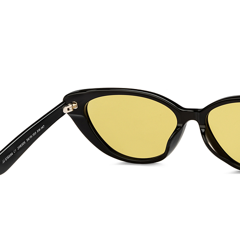 John Jacobs Online Black Full Rim Cat Eye right side