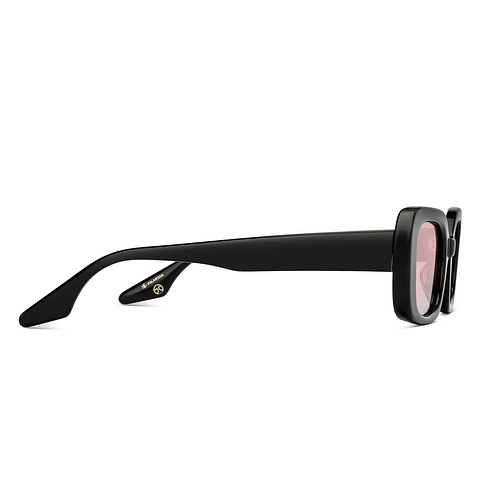 John Jacobs Online Black Full Rim Rectangle left side John Jacobs Online Black Full Rim Rectangle left side