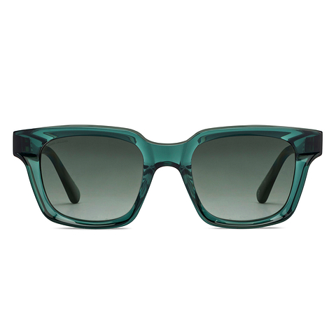 John Jacobs Green Full Rim Square right side