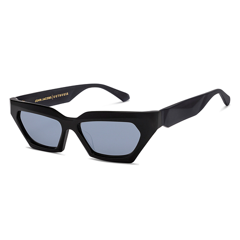 John Jacobs Online Black Full Rim Cat Eye left side John Jacobs Online Black Full Rim Cat Eye left side