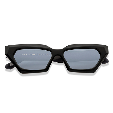 John Jacobs Online Black Full Rim Cat Eye right side John Jacobs Online Black Full Rim Cat Eye right side