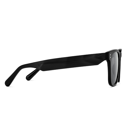 John Jacobs Black Full Rim Square left side