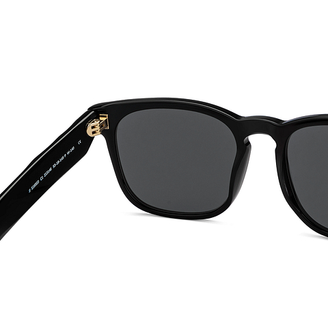 John Jacobs Black Full Rim Square right side