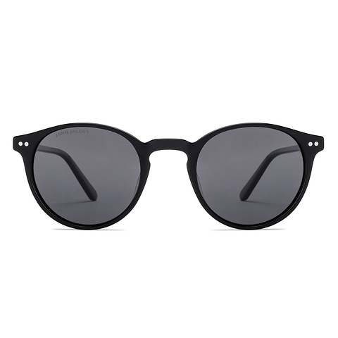 John Jacobs Black Full Rim Round right side