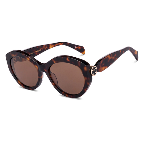 John Jacobs Tortoise Full Rim Cat Eye right side