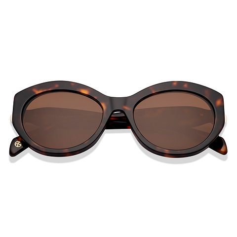 John Jacobs Tortoise Full Rim Cat Eye left side