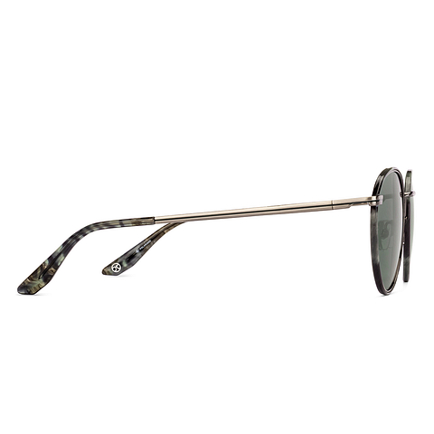 John Jacobs Gray Full Rim Round left side