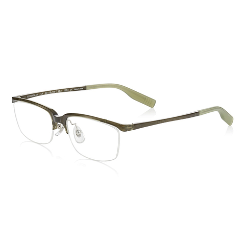 OWNDAYS | AIR Crystal Transparent Half Rim Rectangle right side