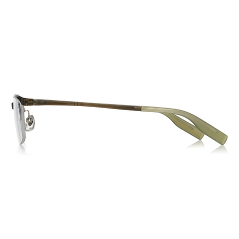 OWNDAYS | AIR Crystal Transparent Half Rim Rectangle left side