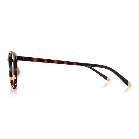 Junni Light Brown Full Rim Wellington left side
